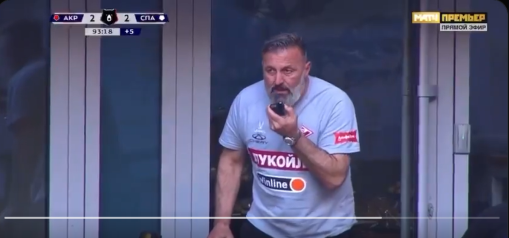 Drama u Rusiji: Sakić urlao na voki-toki da Barko ne šutira penal, to niko nije čuo! Stanković skakao po loži, Spartak od 0:2 do 3:2!