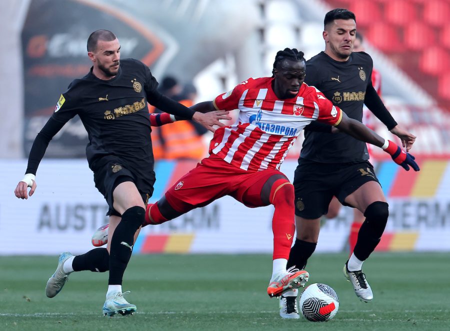 Nihad Mujakić i Šerif Ndijae u duelu (Foto: Starsport)