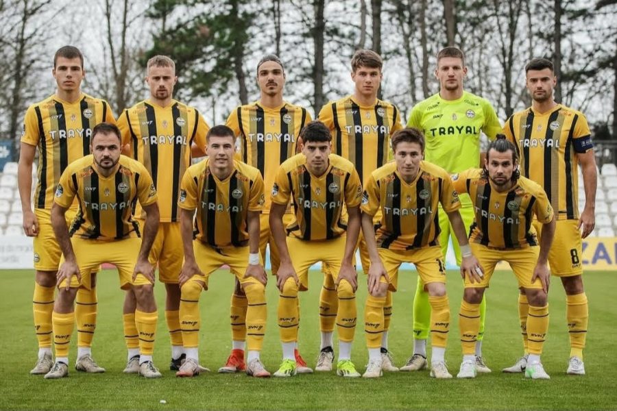Tim Trajala na jednoj od ranijih utakmica (Foto: FK Trajal)