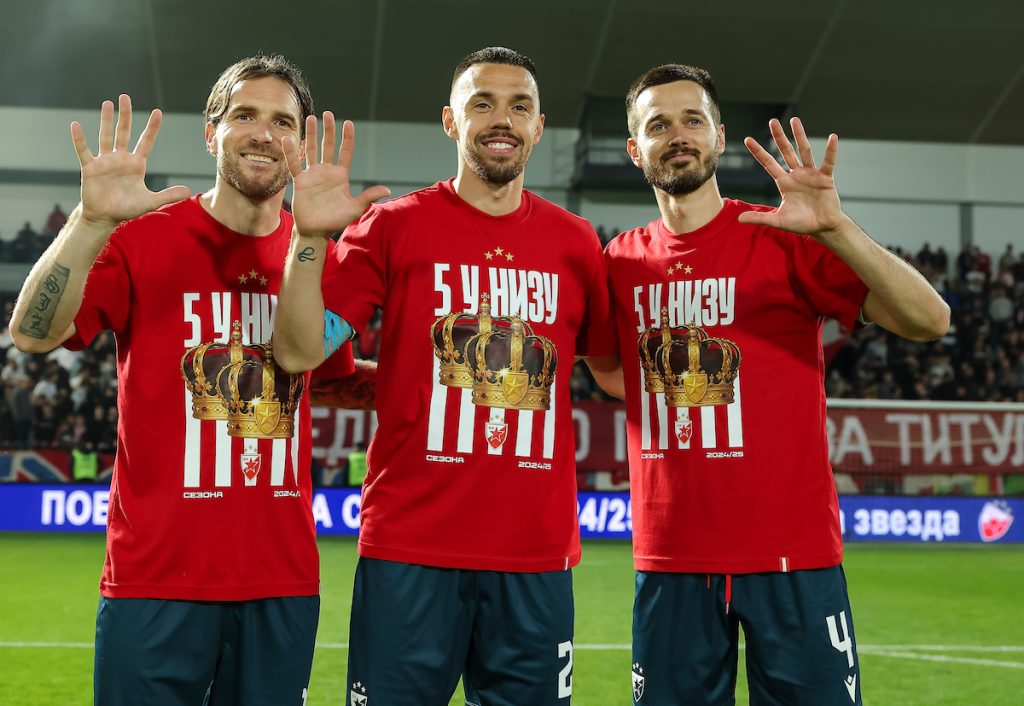 Trojica igrača Zvezde su osvojili svih pet duplih kruna! Ko će ovo da ponovi?