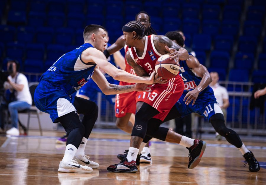Ajzea Kenan na utakmici protiv Budućnosti Foto: ABA liga/Budućnost Voli/Filip Roganović)