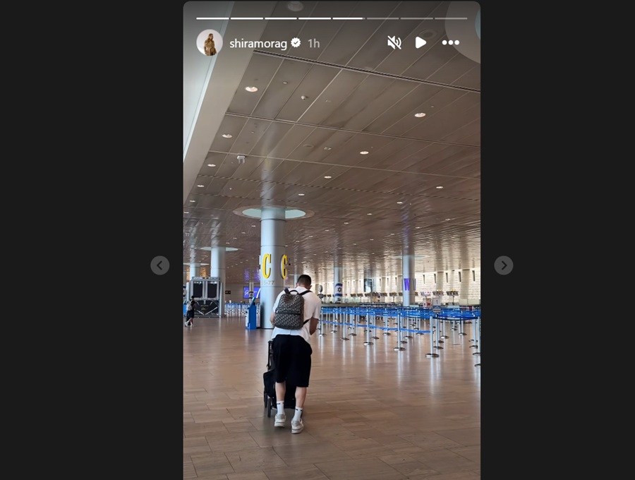 Glazer krenuo za Beograd (Foto: printscreen/instagram/shiramorag)