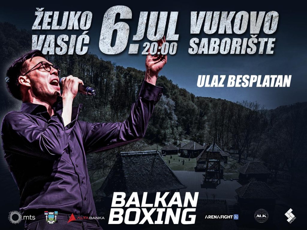Boks spektakl u rodnom mestu Vuka Karadžića uz pesmu Željka Vasića