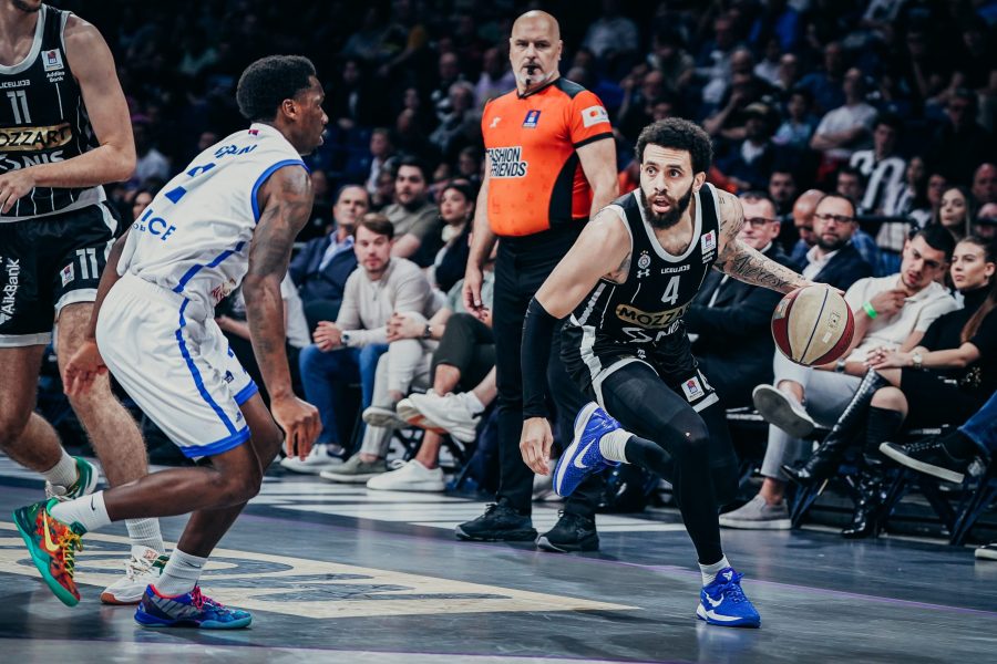 Momenat sa utakmice Partizan - Spartak (Foto: ABA liga/Dragana Stjepanović)