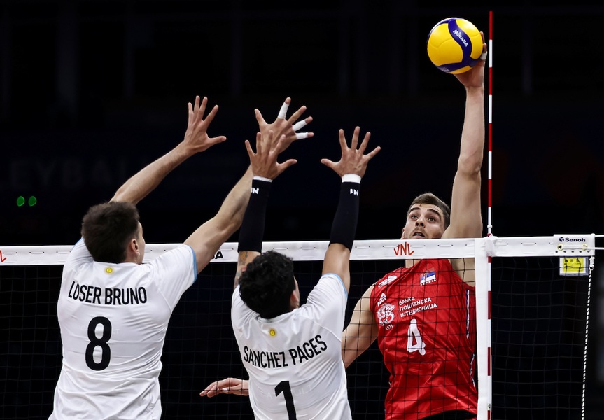 Liga nacija: Srbija dobila prvi set, pa stala protiv Argentine