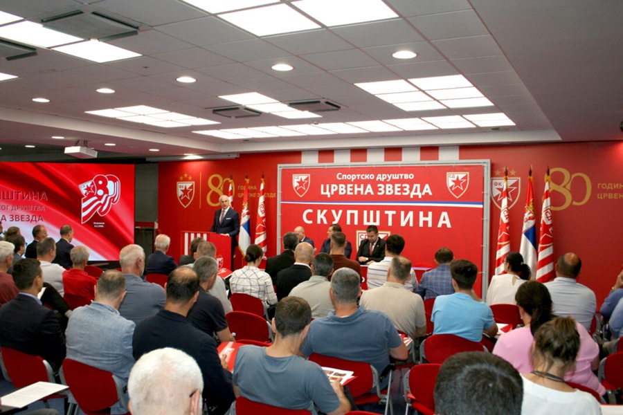Na Skupštini SD Crvena zvezda usvojen predlog strategije do 2030.