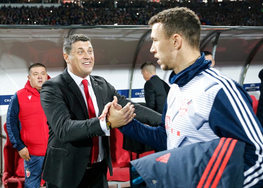 Vladan Milojević i Ivan Perišić (Foto: Starsport)