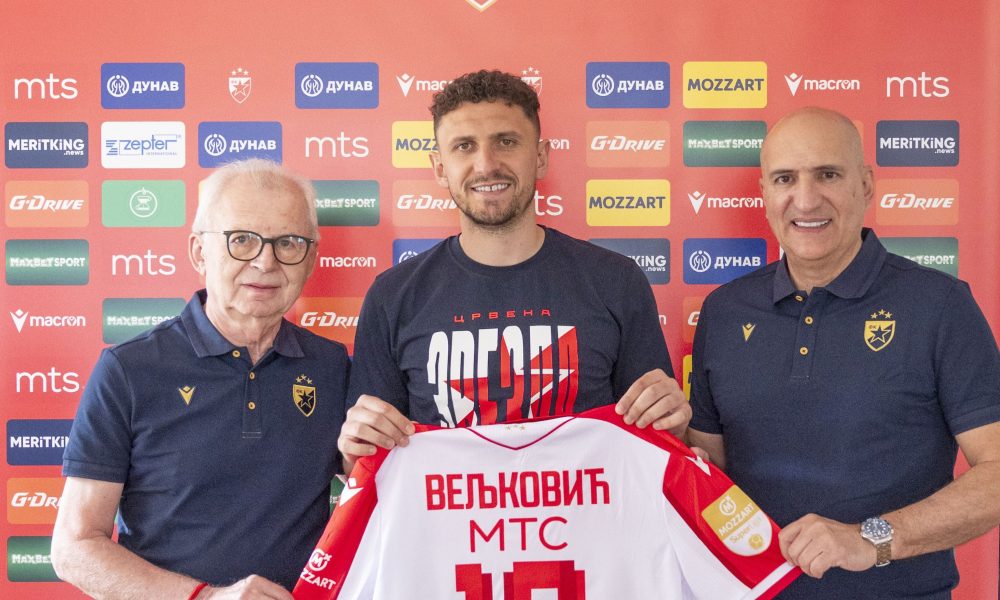 Ozvaničeno: Zvezda predstavila reprezentativca Srbije