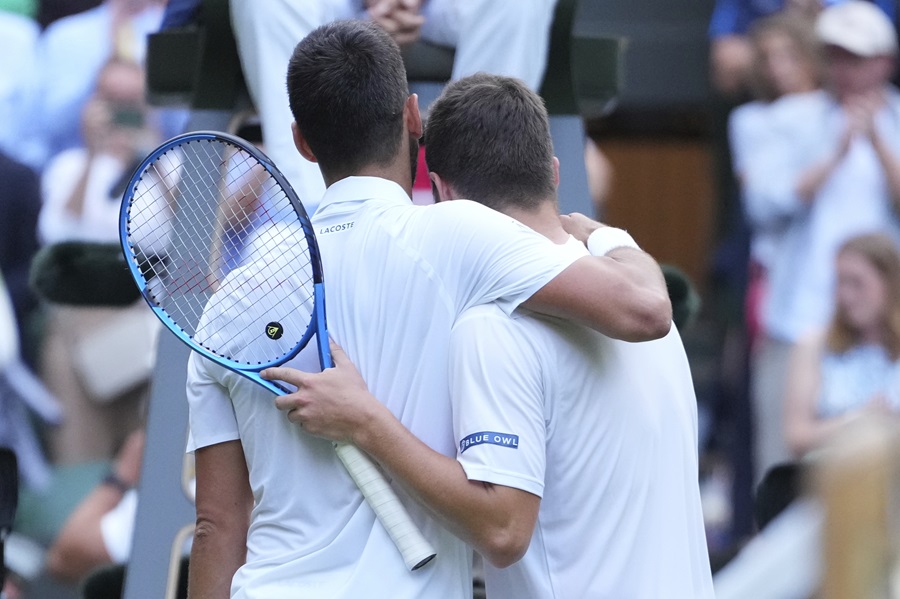Nole posle pobede nad Kecmanovićem: Nije lako kada igraš protiv prijatelja