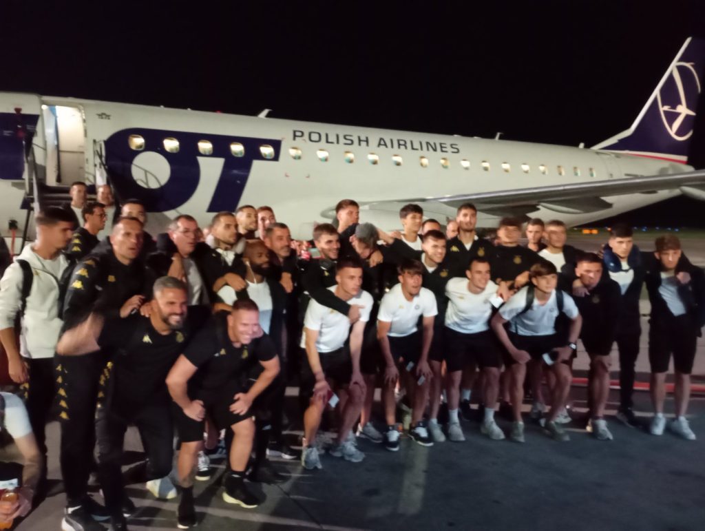 Fudbaleri Partizana (Foto: MaxBet Sport)