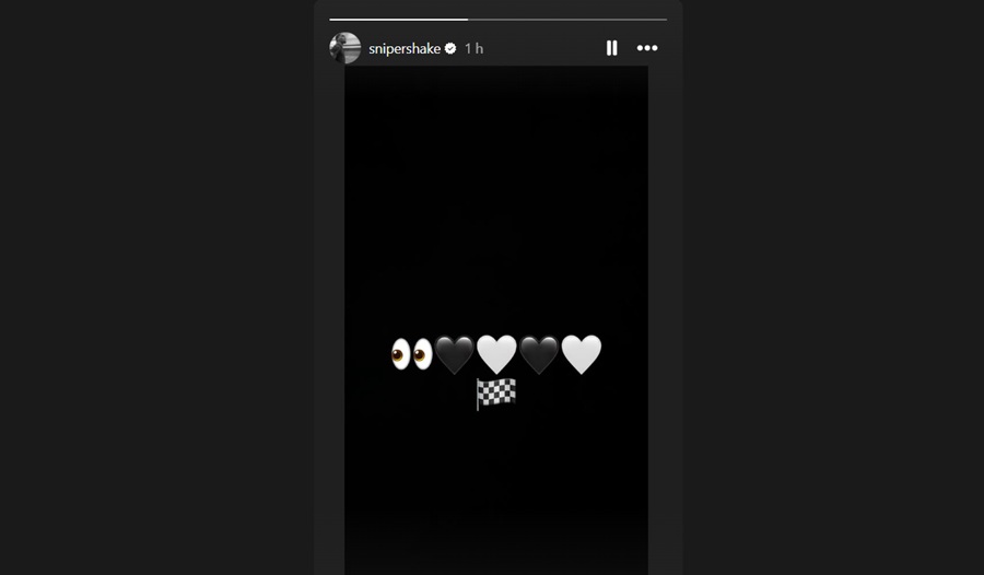 Objava Šejka Miltona (Foto: printscreen/instagram/snipershake)