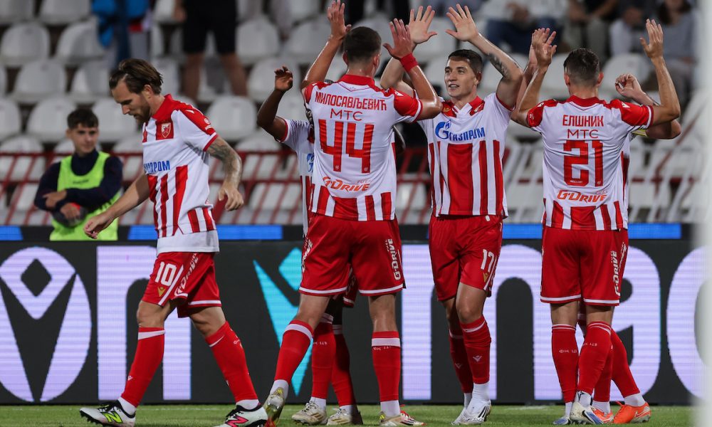Crveno-beli se igraju sa Linkolnom! Zvezda na poluvremenu vodi 4:0, mogao je da bude i dvocifren broj golova (VIDEO)