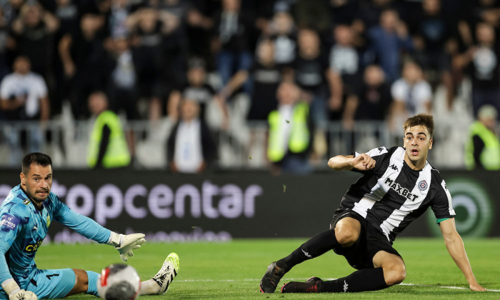 Dete, šta promaši? Partizan propustio kolosalnu šansu već u uvodu meča (VIDEO)