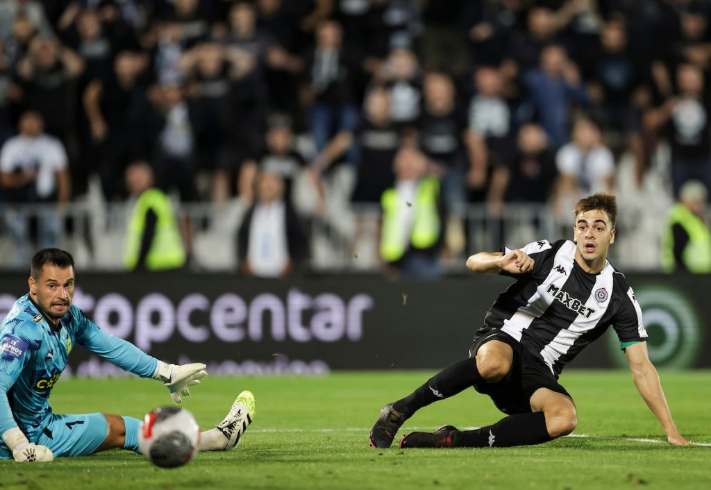 Dete, šta promaši? Partizan propustio kolosalnu šansu već u uvodu meča (VIDEO)
