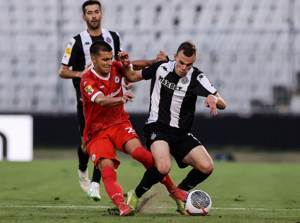 Podseća na Kruševac: Partizan primio gol na startu drugog dela, Bone matirao Krunića (VIDEO)