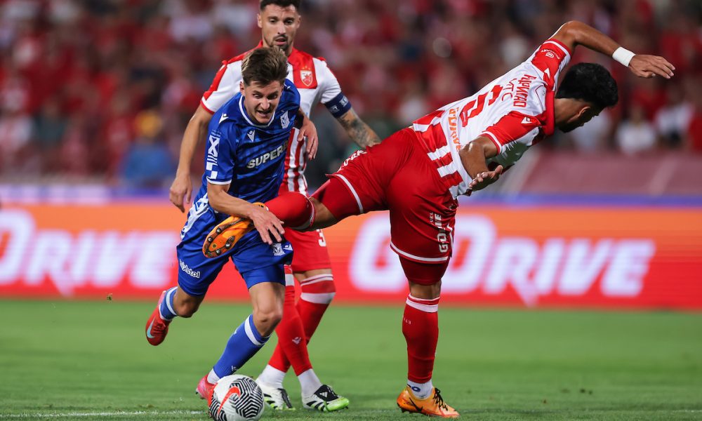 Au, kakva glupost Brazilca! Zvezda do kraja sa 10 igrača i bez pouzdanog fudbalera protiv Pafosa (VIDEO)
