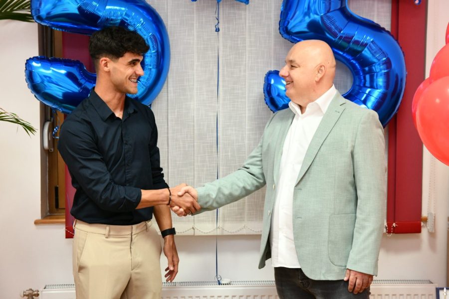 Milutin Vidosavljević i Dragoljub Zbiljić (Foto: FK Vojvodina)