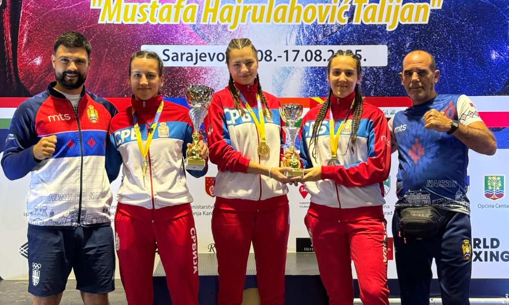 Srpkinje pokorile Sarajevo: Anastasija najbolja bokserka, Nikolini zlato