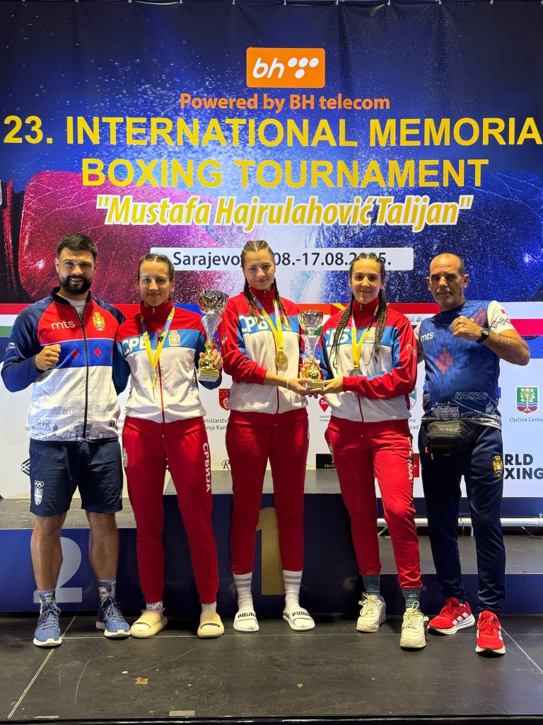 Srpkinje pokorile Sarajevo: Anastasija najbolja bokserka, Nikolini zlato