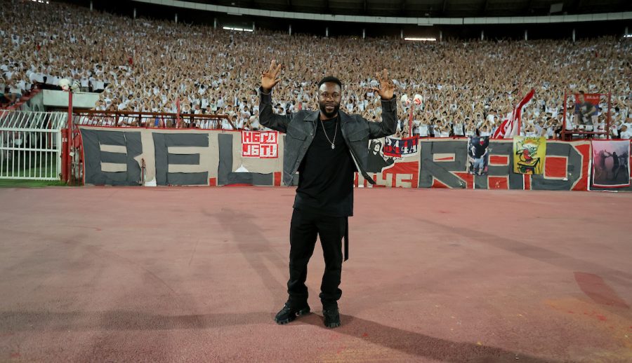 Gelor Kanga ispred severne tribine (Foto: Starsport)
