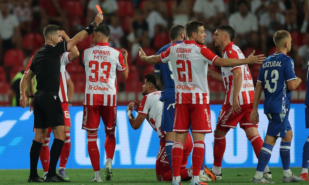 Sada potpuna katastrofa: On nije smeo da dobije žuti karton, a dobio ga je! Zvezda bez dva važna igrača na Pafos!