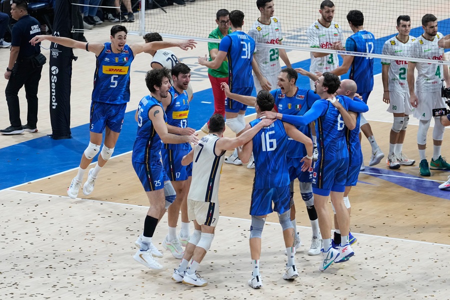 Posle dama na svetskom tronu i odbojkaši Italije! „Azuri“ srušili Bugare i osvojili zlato