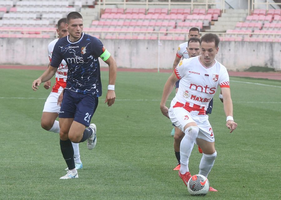 Nikola Srećković na utakmici protiv Napretka (Foto: FK Radnički Niš)