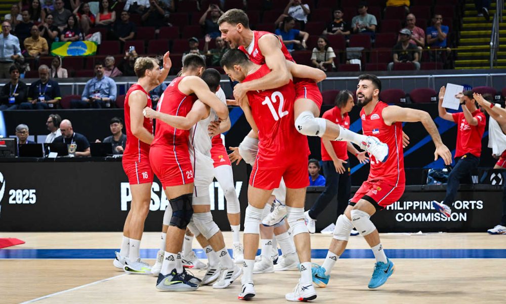 Komedija: Srbija sa sedam igrača u polju! Libero beži napolje usred poena (VIDEO)