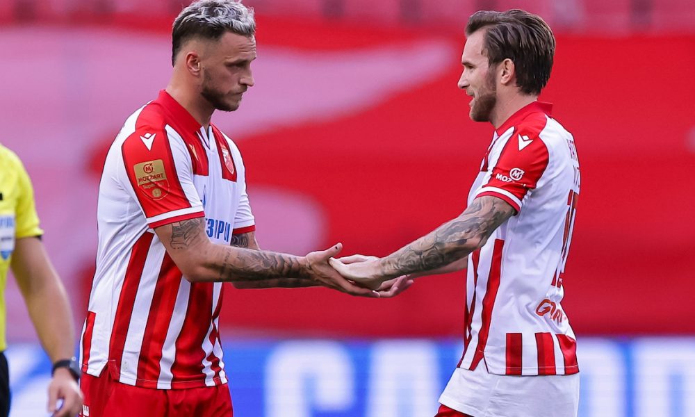 Katai kompletirao het-trik za poluvreme, Arnautović dvostruki asistent: Zvezda ima 4:0 na pauzi (VIDEO)