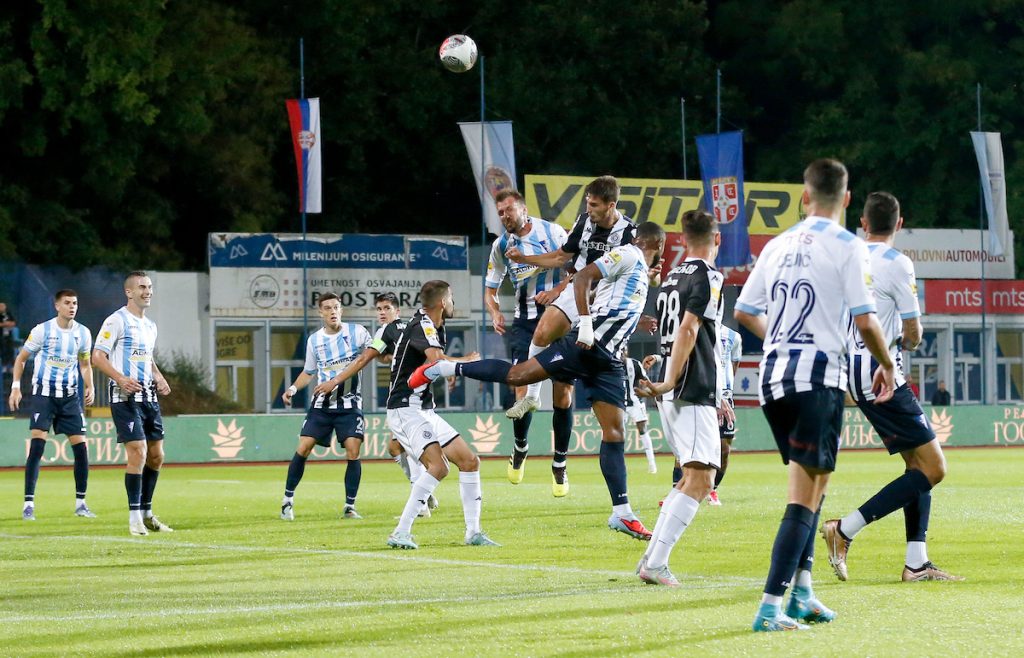Partizan poveo u Subotici! Vukotić pogodio Simića u „trepavicu“, mladi štoper postigao prvenac (VIDEO)