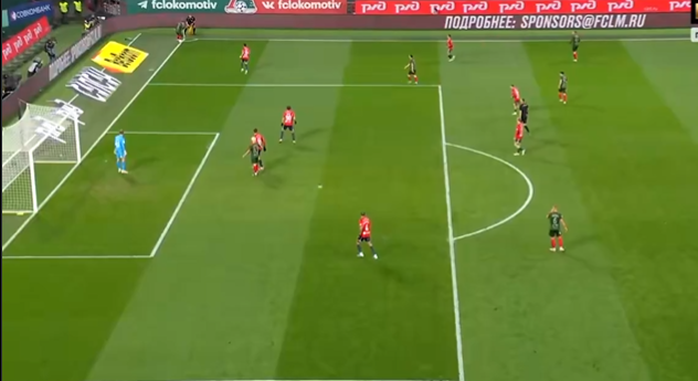 Da li ste skoro videli nešto slično? Nestvaran gol fudbalera Lokomotive iz Moskve (VIDEO)