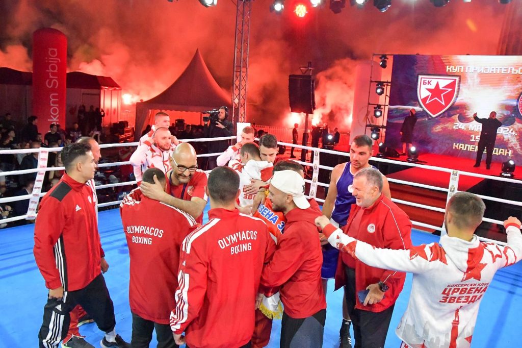 Crvena zvezda u plej-ofu Lige evopskih šampiona u boksu