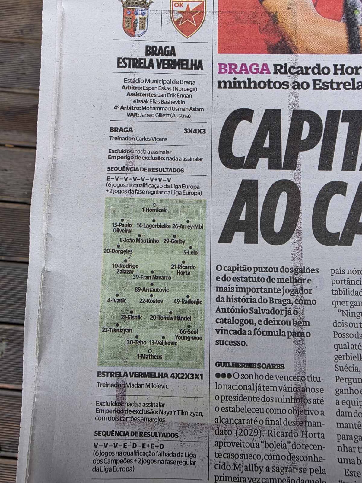 Portugalske novine (Foto: MaxBet Sport)