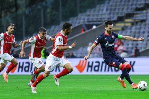 Mirko Ivanić na utakmici protiv Brage (Foto: FK Crvena zvezda)
