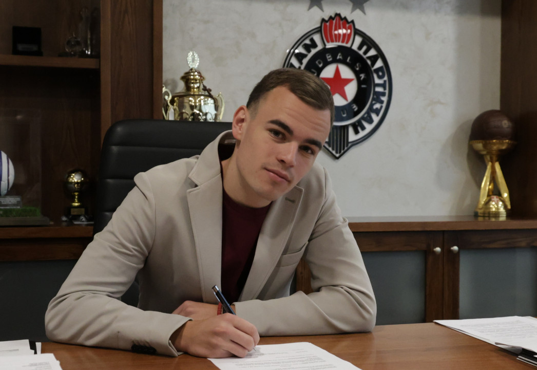 Nemanja Trifunović produžio ugovor sa Partizanom (Foto: FK Partizan)