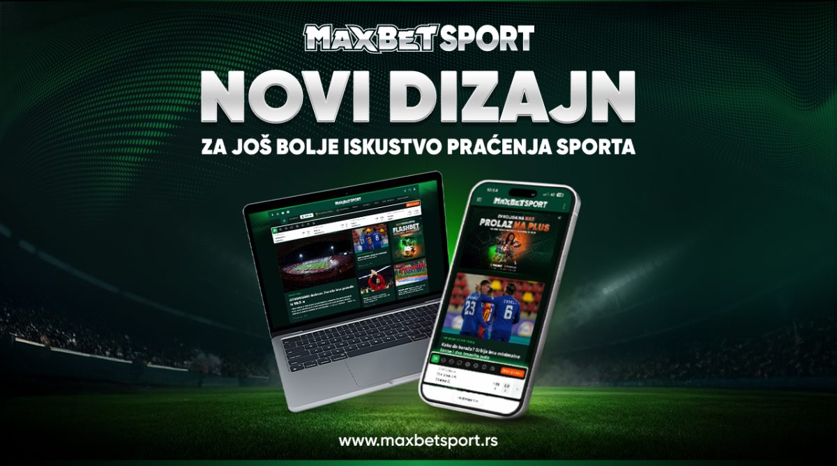 MaxBet sport portal ima novi, moderniji izgled!