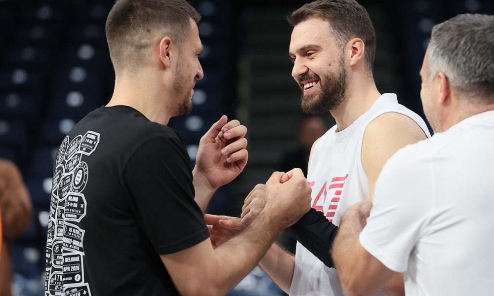 Nekadašnji košarkaš Zvezde u srdačnom razgovoru sa crno-belima (VIDEO)