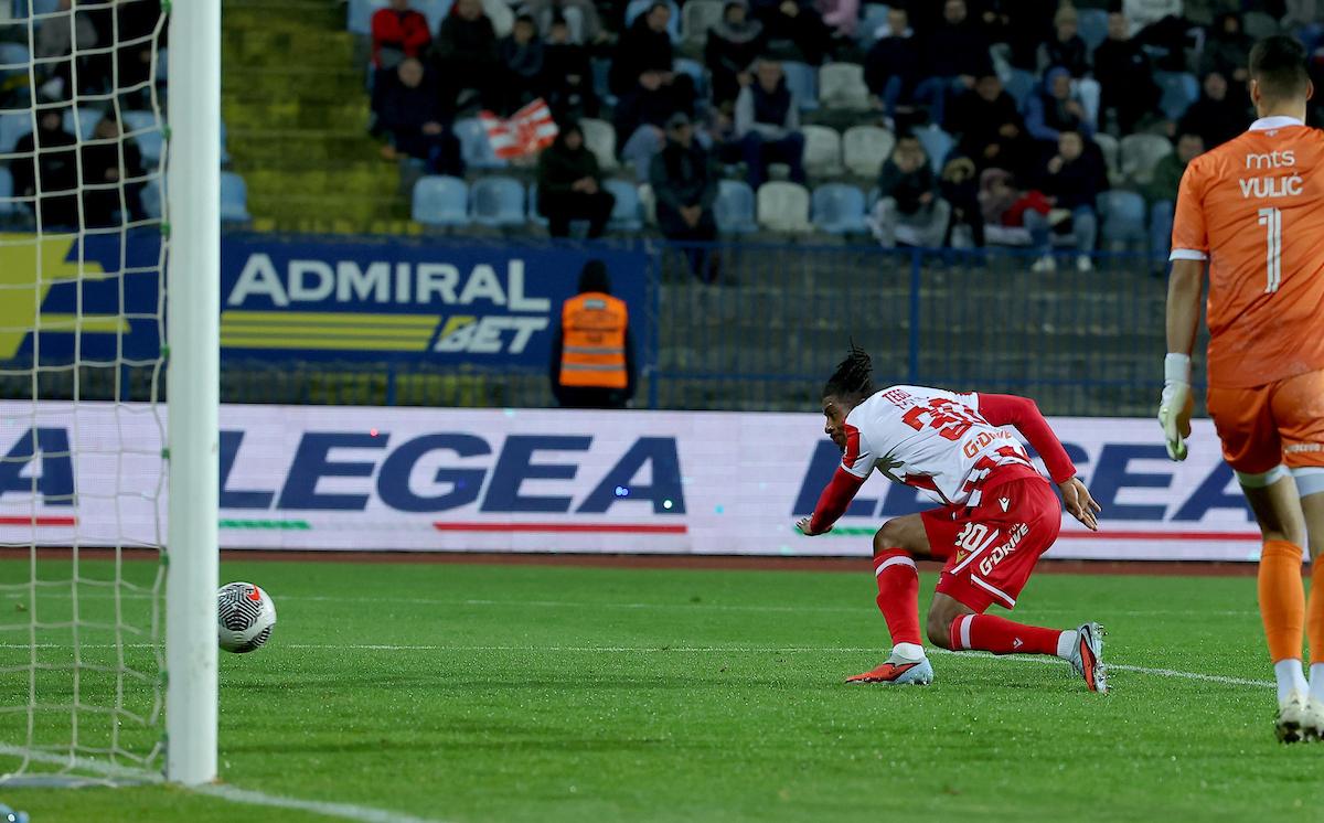 Zvezda duplirala prednost prvencem Učene, Spartak brzo izjednačio, a Kostov vratio prednost (VIDEO)