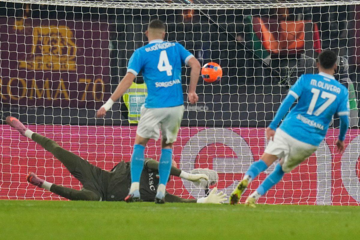 Serija A: Vanja dobio duel dva srpska golmana i sačuvao pobedu Napolija u Rimu (VIDEO)