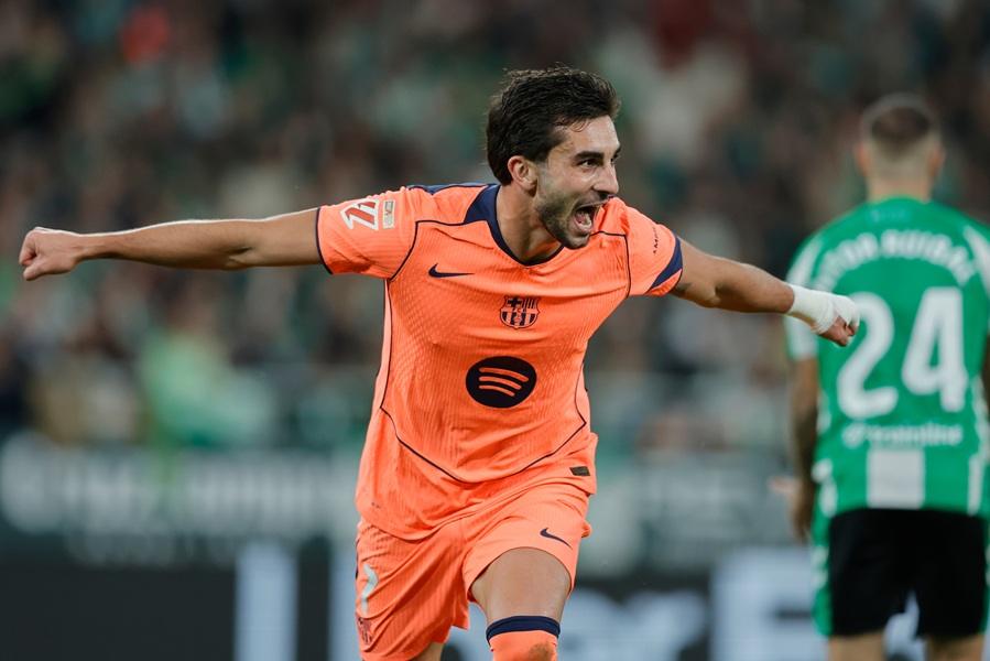Barsa samlela Betis za poluvreme, Flika raduju Feranova životna forma i Ronijevo blistavo izdanje (VIDEO)