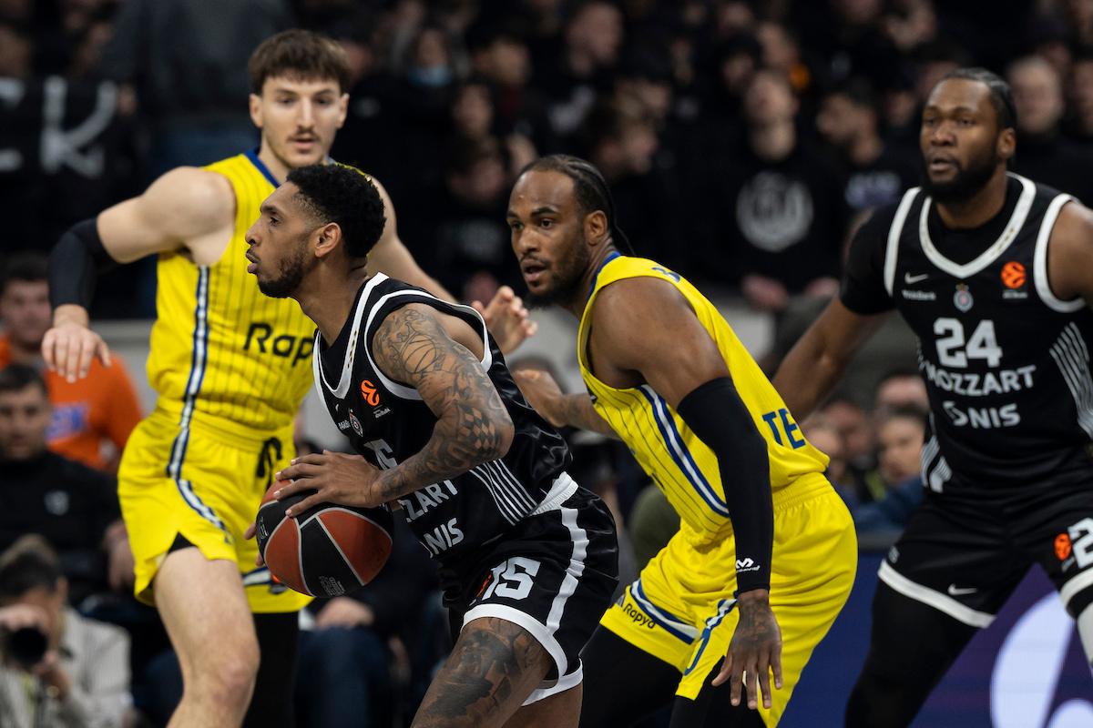 Još jedan hladan tuš – Makabi ponizio crno-bele u Beogradskoj areni