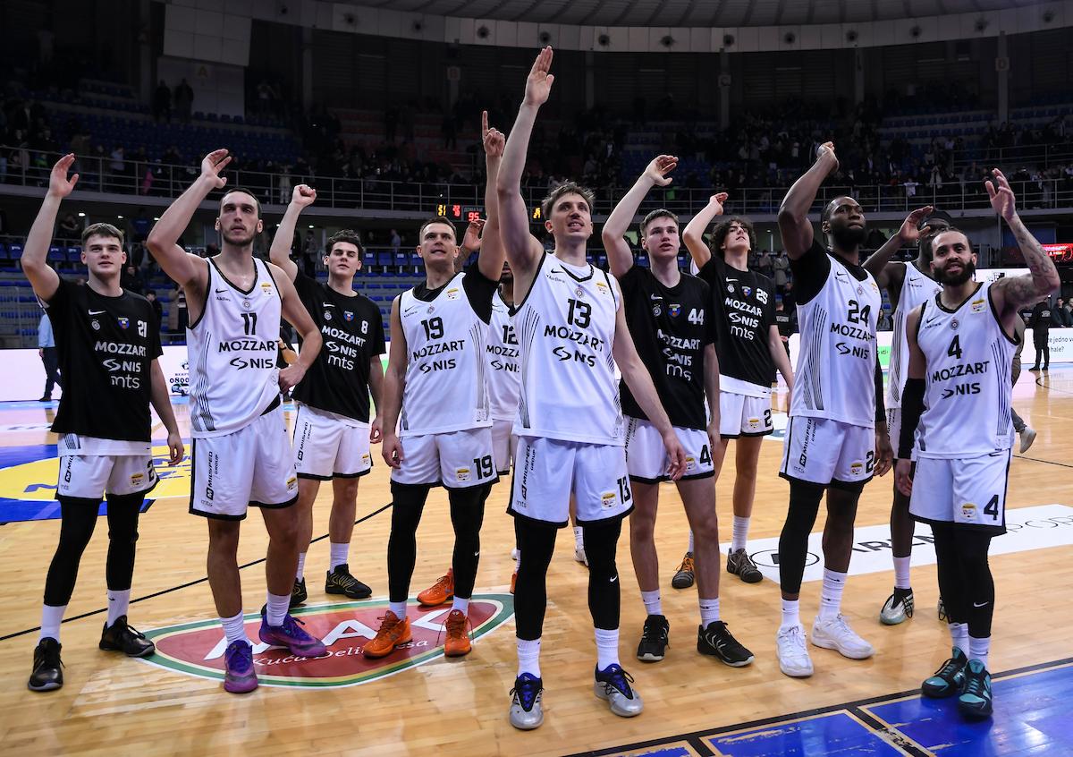 Evroligaška minutaža košarkaša Partizana u Nišu