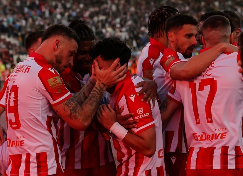 Zvezda se pohvalila videom: Optimizam na vrhuncu, reč je o levom beku (VIDEO)
