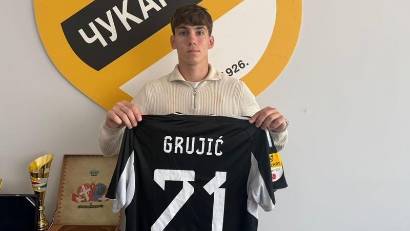Igrao za mlađe kategorije Partizana i Zvezde, pa potpisao za Čukarički