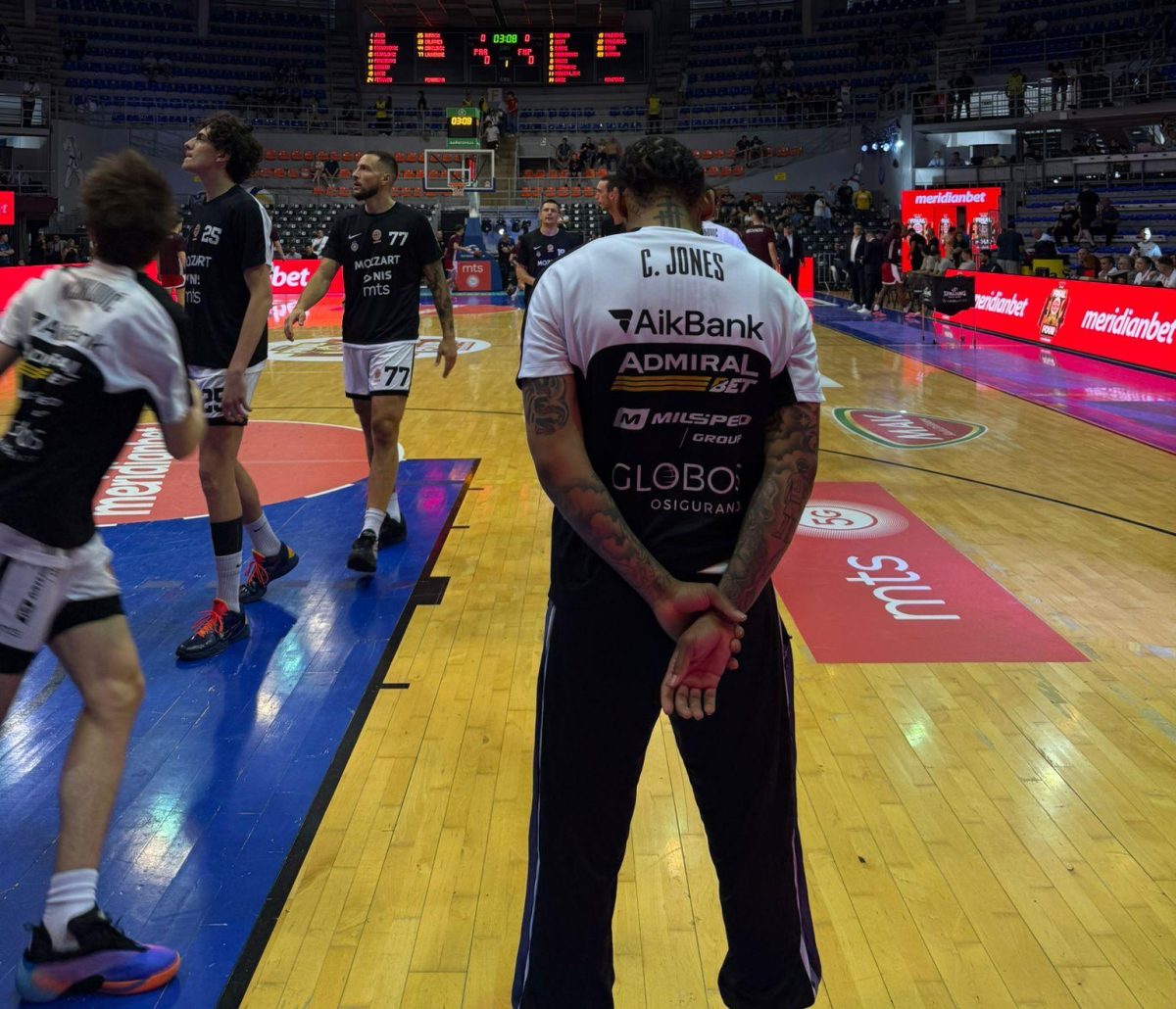 „Sa verom u Boga“: Pogledajte kako je Partizan uz himnu Srbije otvorio završni turnir KLS (VIDEO)