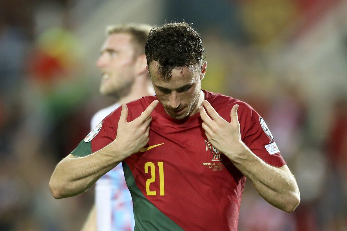 Diogo Žota na spisku Portugalije, dirljiv gest Martineza