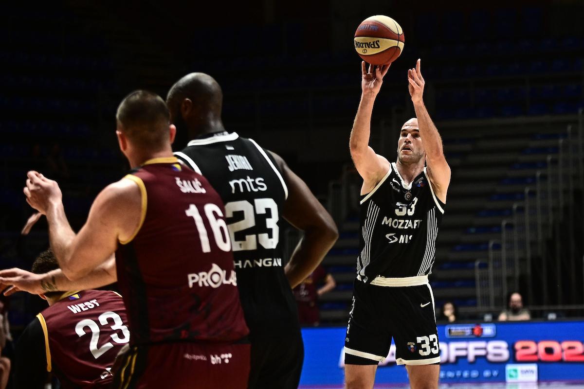 Kalates i Vašington vodili Partizan ka pobedi nad Bosnom, ali postoji i jedan problem