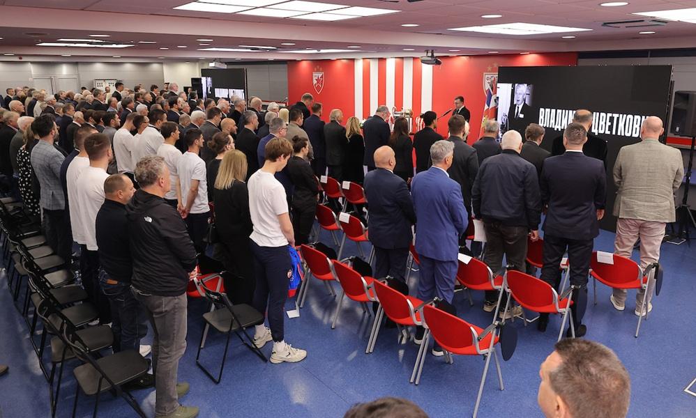Komemoracija povodom smrti Vladimira Cvetkovića – Terzić: Snove zvezdaša pretvorio u stvarnost