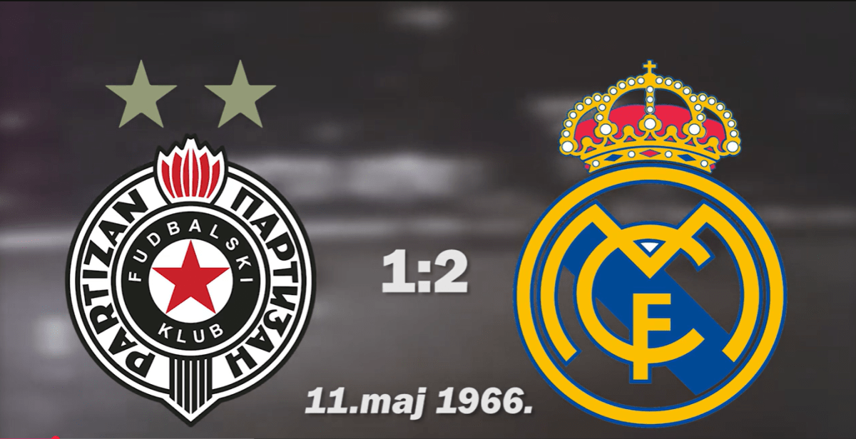 Na današnji dan 1966: Partizan igrao finale Kupa šampiona protiv Real Madrida