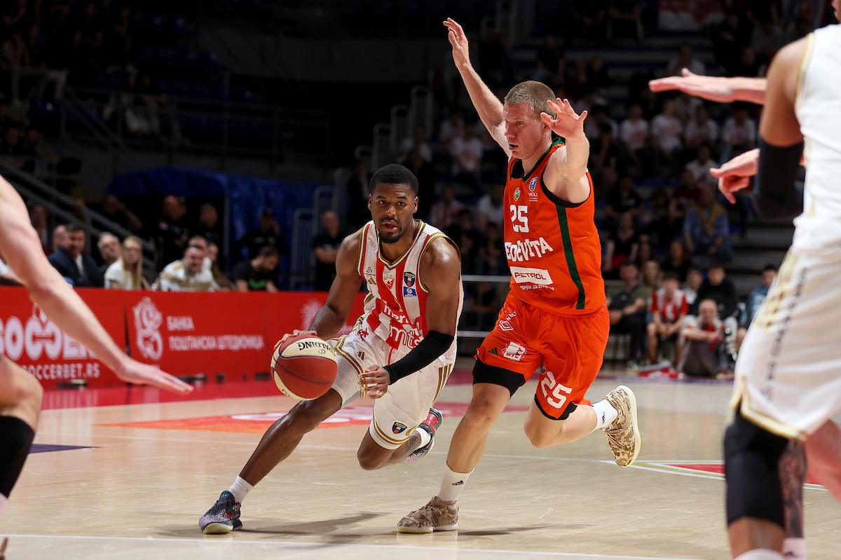 Pakao u Pioniru i spektakl za polufinale: Zvezda posle drame srušila Cedevita Olimpiju i zakazala večiti derbi!